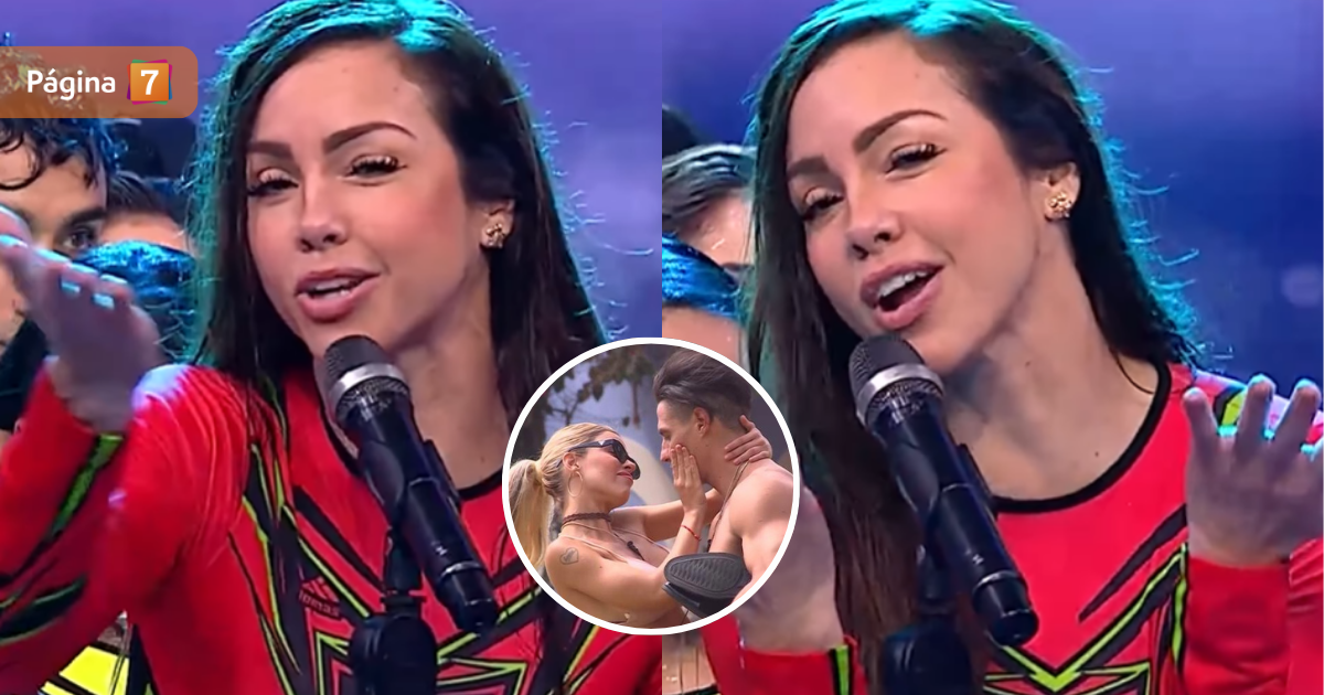 Pops envió mensaje en TV a su expareja Facundo González por su relación con Oriana: 