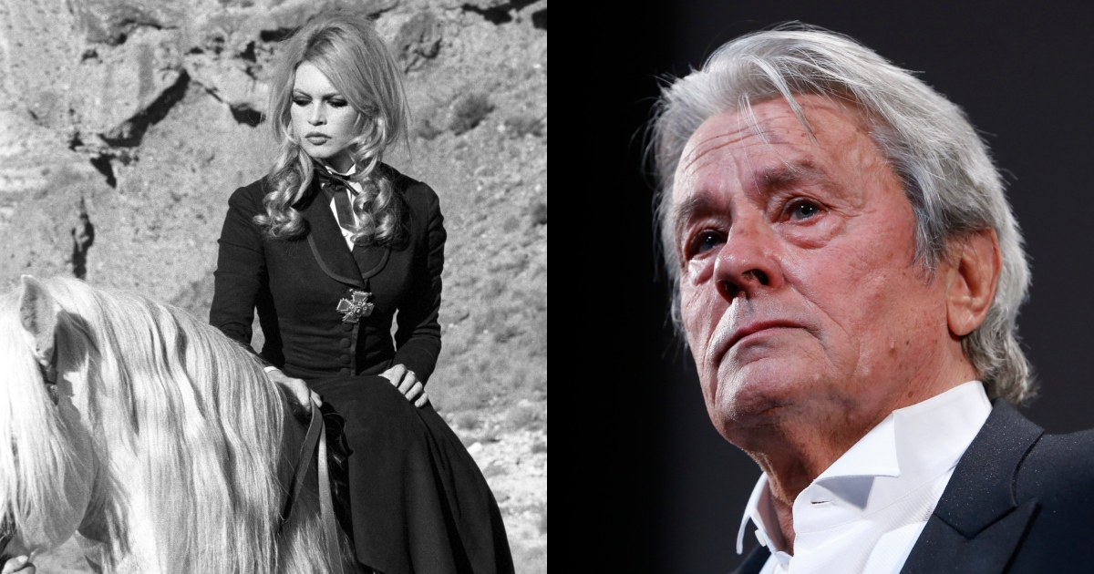 El desconsuelo de Brigitte Bardot por muerte de Alain Delon: 