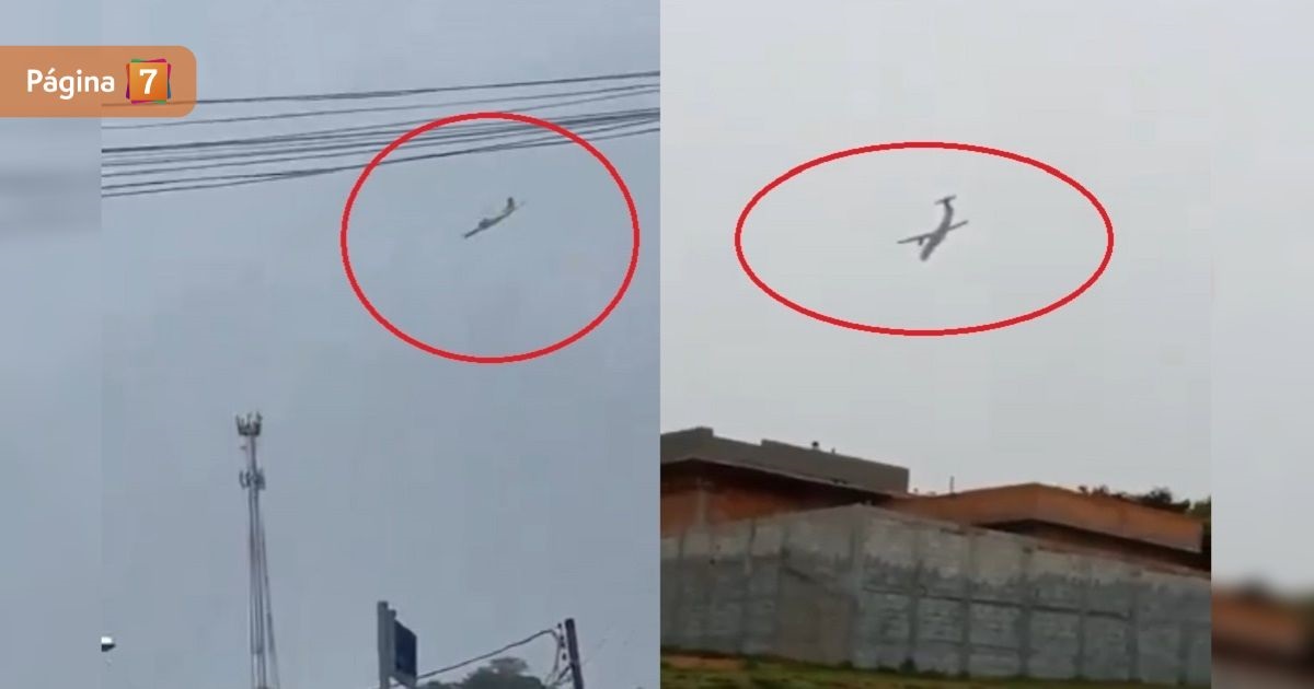 Cae avión con 62 personas a bordo en Brasil: videos muestran dramático momento