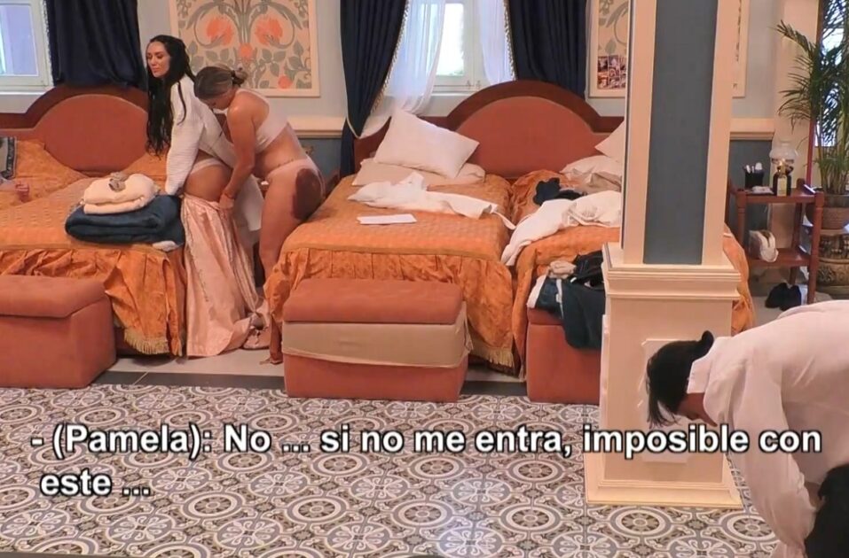 chascarro de Pamela Díaz con vestuario de Ganar o Servir