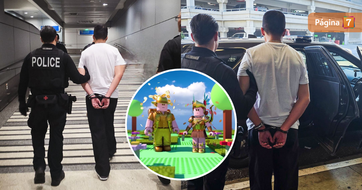 Chileno fue detenido por “explotación infantil”: viajó a EE.UU para ver a niña que conoció en Roblox