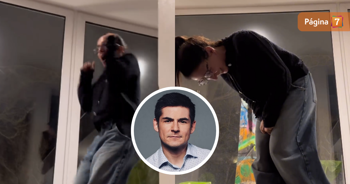 Claudio Castellón grabó traviesa broma a Luz Valdivieso y compartió el video: 