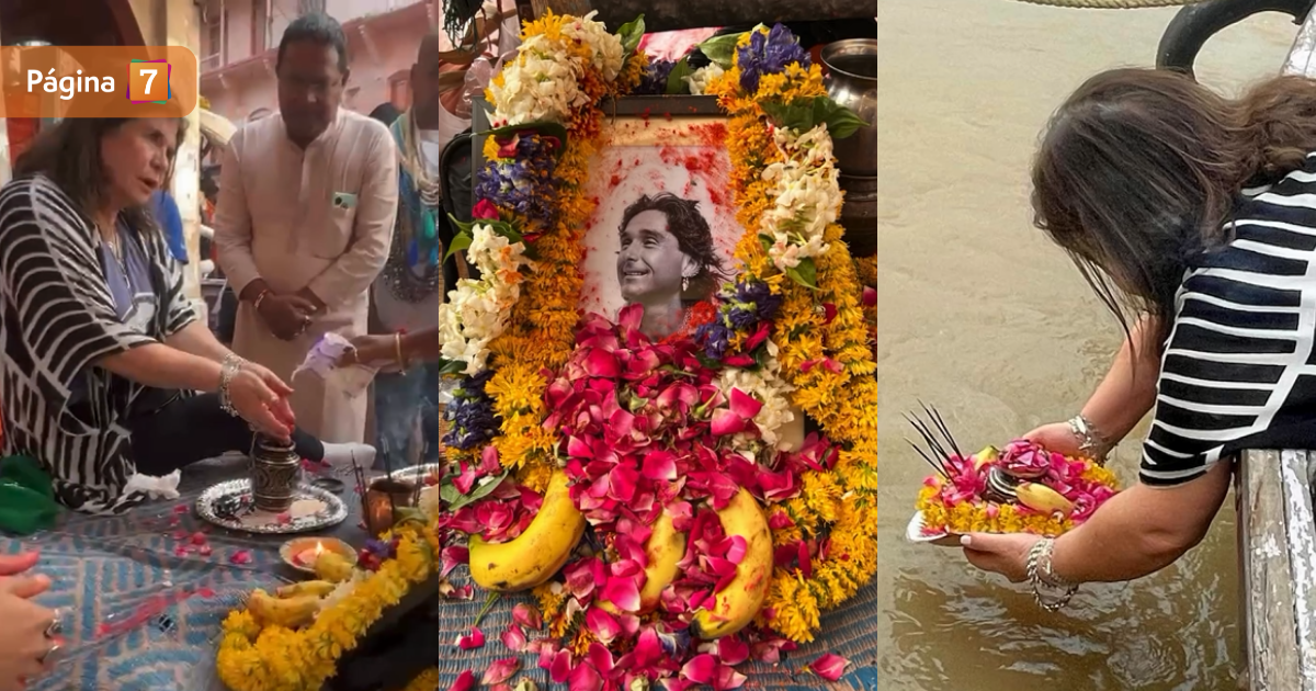 Madre de Claudio Iturra contó por qué llevó cenizas de su hijo a la India: 