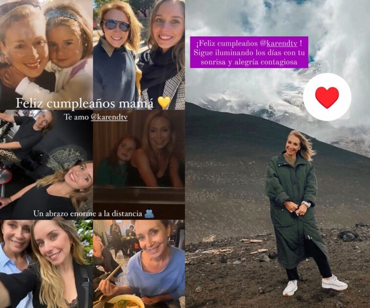 Karen Doggenweiler recibió tiernos saludos de cumpleaños de su hija mayor y ME-O: "Sigue iluminando"
