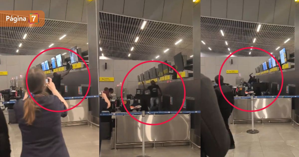 Inesperado giro: pasajero que vivió día de furia en aeropuerto habría sido estafado