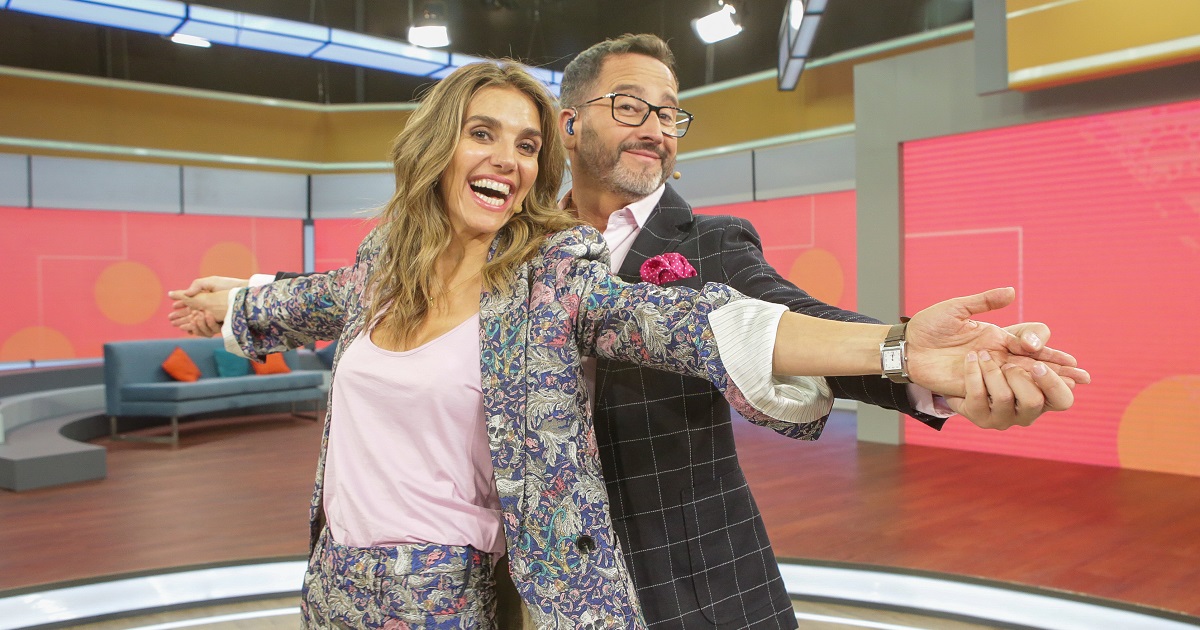 María Luisa Godoy y Eduardo Fuentes hablan de su conexión con el humor en el Buenos días a todos