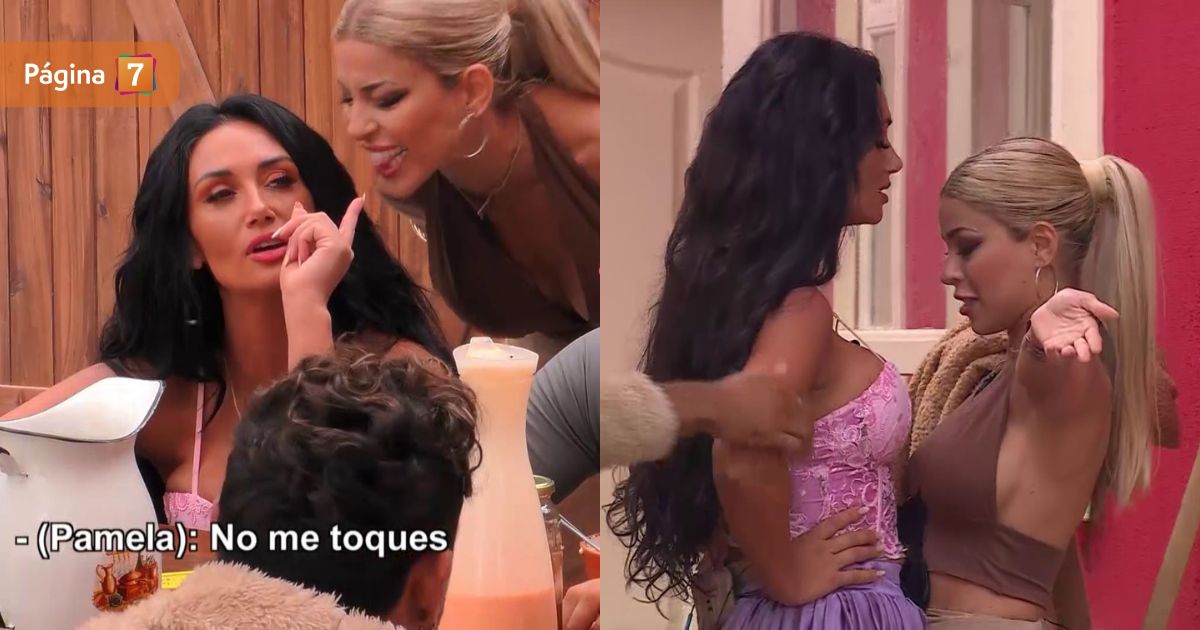 Así fue la fuerte pelea entre Pamela y Oriana en Ganar o Servir