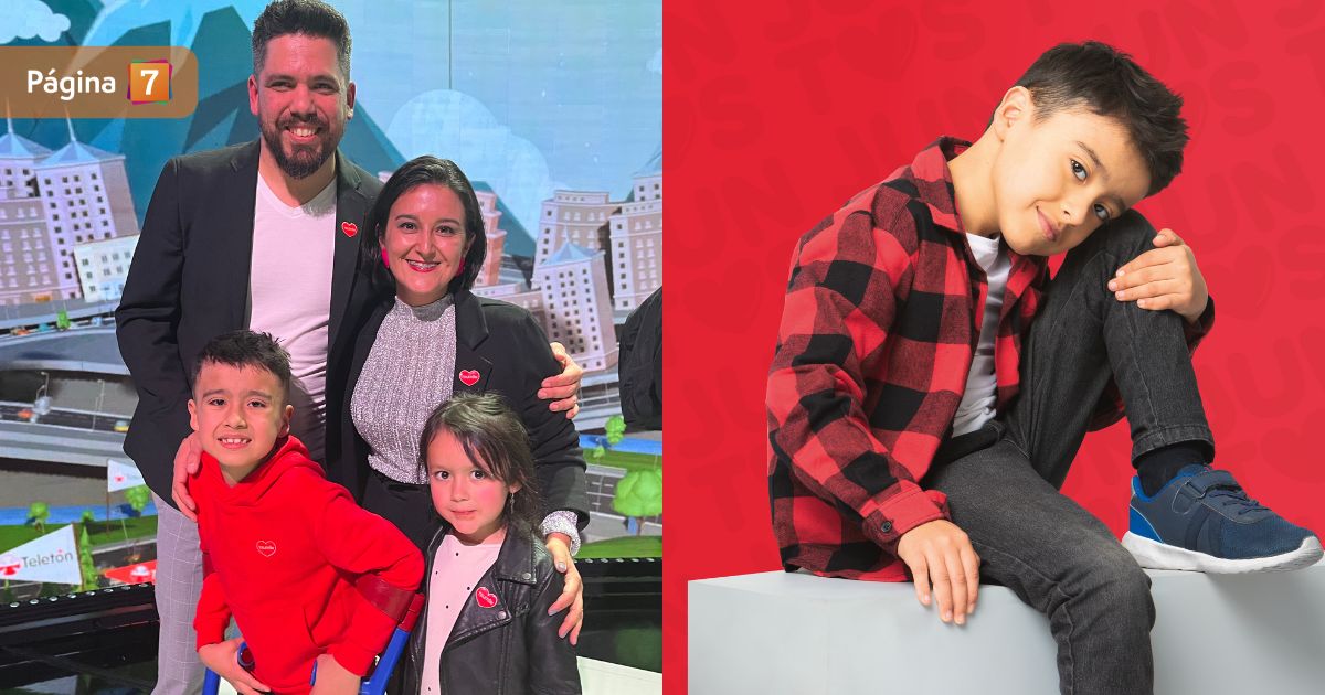 La historia de Chris, el niño embajador de Teletón 2024: sus padres eran voluntarios de la fundación