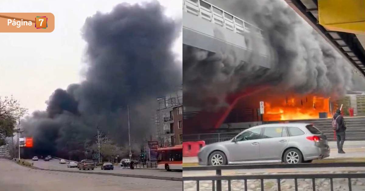 Voraz incendio en metro Escuela Militar dejó impactantes registros: ya fue controlado