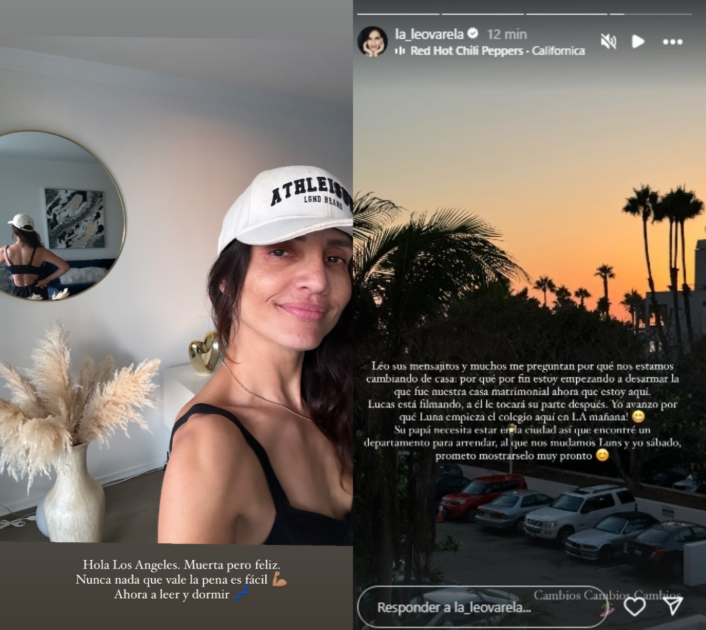 Leonor Varela se sincera sobre su mudanza tras separación: "Empezando a desarmar la casa matrimonial"