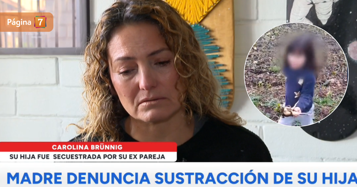 Madre realiza desesperada búsqueda de su hija de 7 años: fue sustraída por su padre hace 8 meses