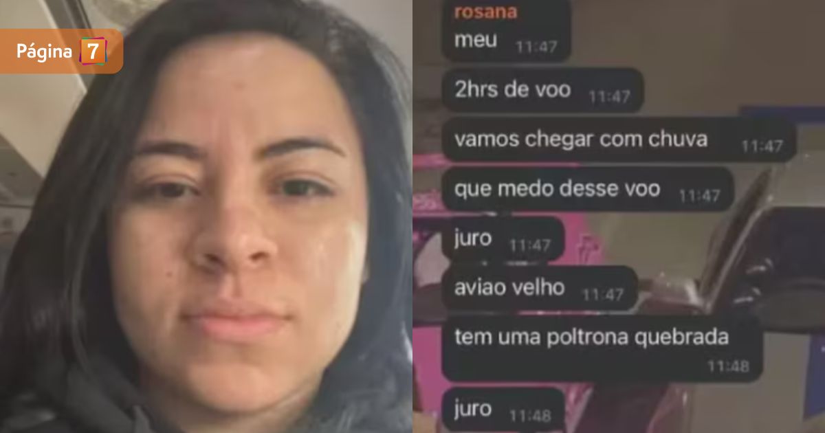 Los últimos mensajes de pasajera que murió en tragedia de avión en Brasil: 
