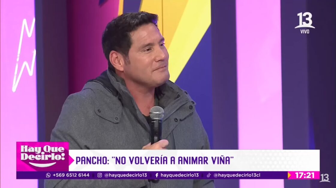 Pancho Saavedra le cierra las puertas a Festival de Viña: detalló por qué no volvería a animarlo