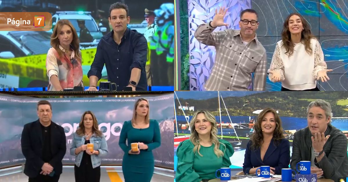 Canal vuelve a liderar y se queda con el rating matinal de este viernes: ganó con apretada ventaja