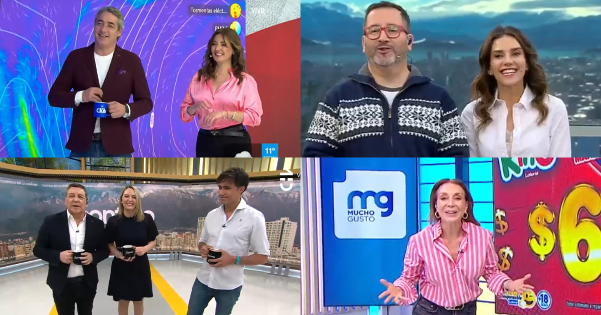 Rating matinales 30 de agosto: canal recuperó terreno y sacó amplia ventaja a sus rivales