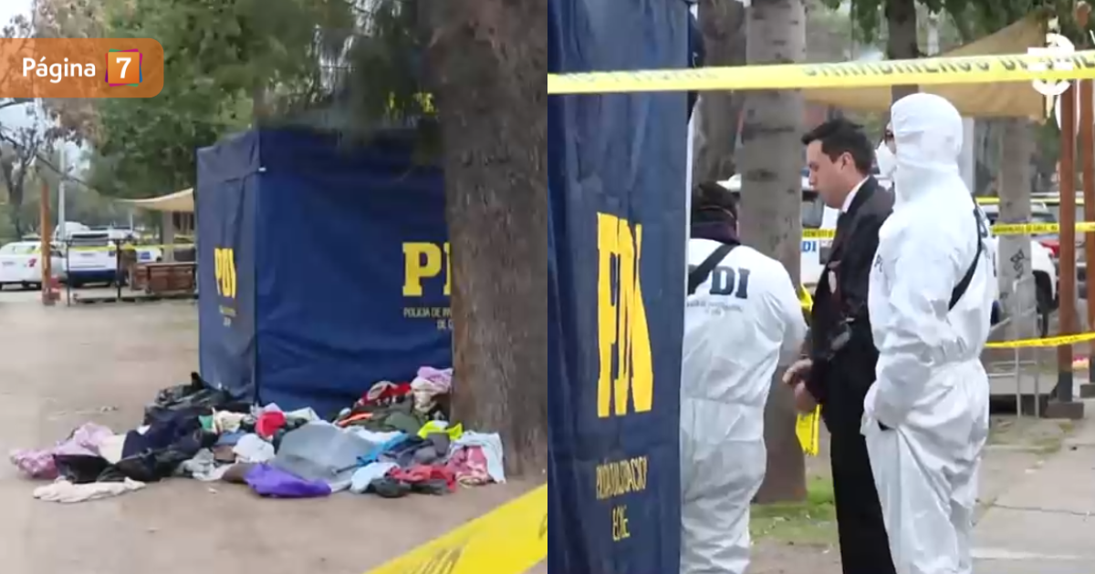 Hallan cuerpo de recién nacido en plena vía pública de Recoleta: fue abandonado en pila de ropa