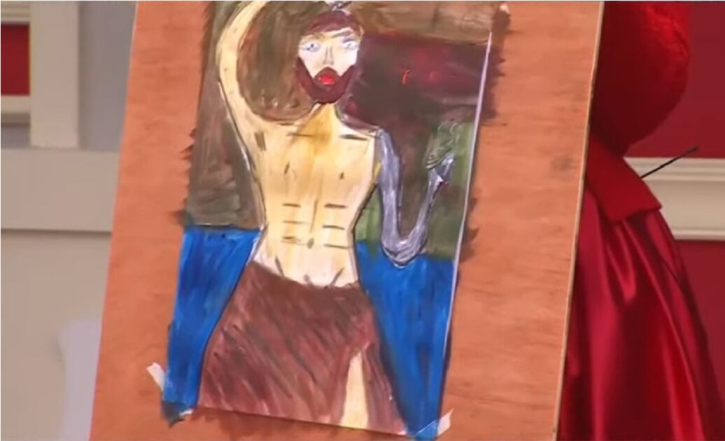 retratos que dejó actividad de pintura en Ganar o Servir