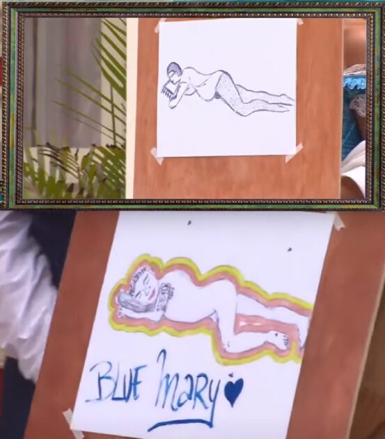 retratos que dejó actividad de pintura en Ganar o Servir