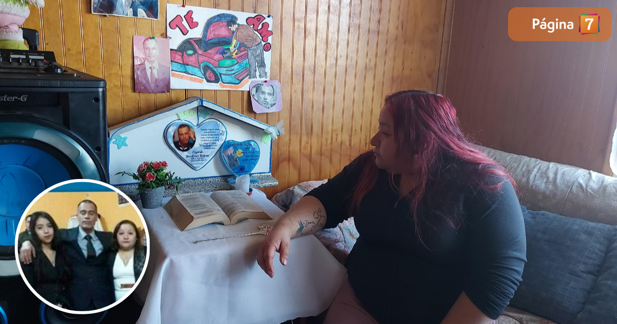 El drama de viuda de mecánico brutalmente asesinado en Collipulli: 