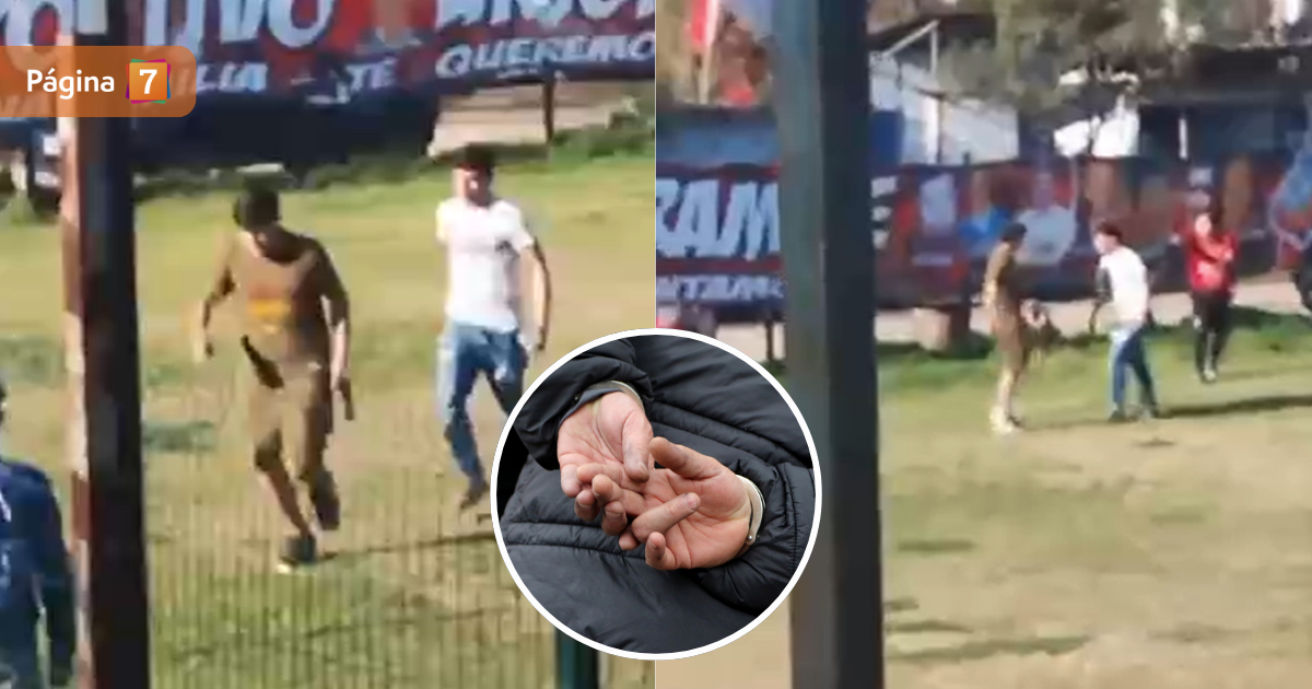 Hijo de exjugador de Colo Colo fue detenido por disparar en partido de fútbol