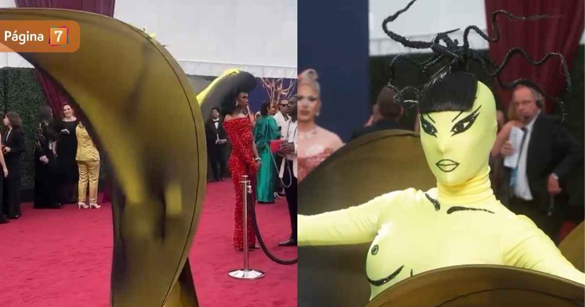 Un extravagante plátano se robó la atención en los Premios Emmy: esta es su identidad