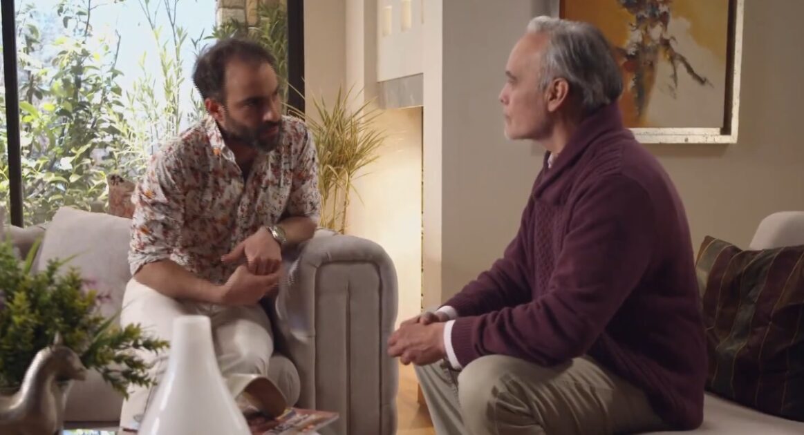 Alejandro Mora contó cómo fue grabar escenas de Secretos de familia con Álvaro Rudolphy