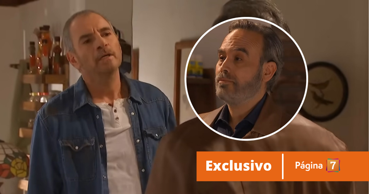 Alejandro Mora contó cómo fue grabar tensas escenas con Álvaro Rudolphy en 'Secretos de familia'