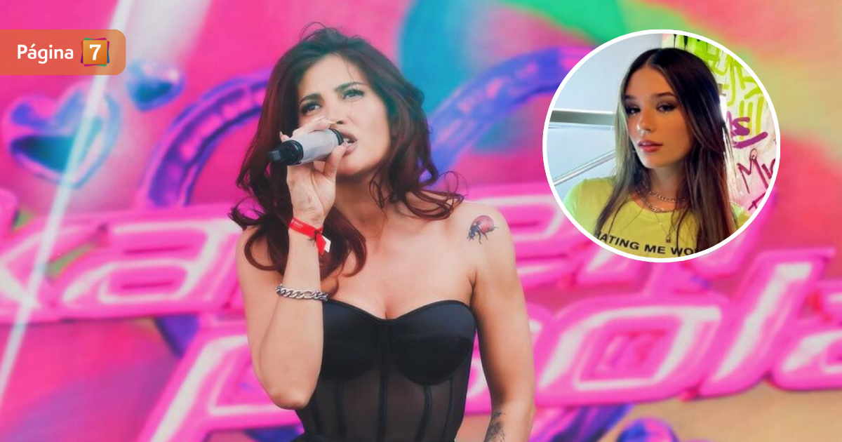 Alessia sufrió chascarro durante presentación con Karen Paola en fonda de Viña: 