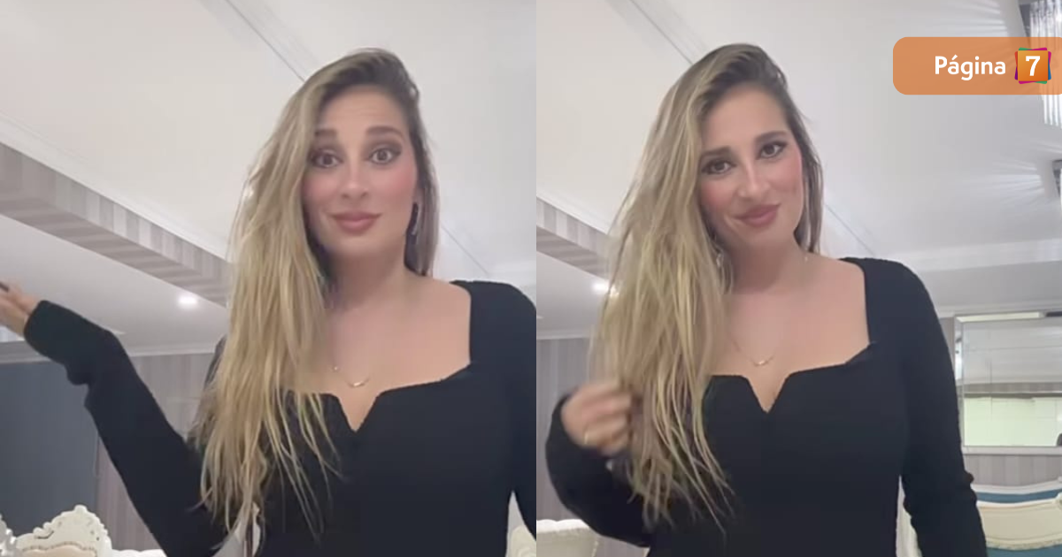 Cambio de look inspirado en Fiestas Patrias: Perla Ilich deslumbró con su cabello rojo