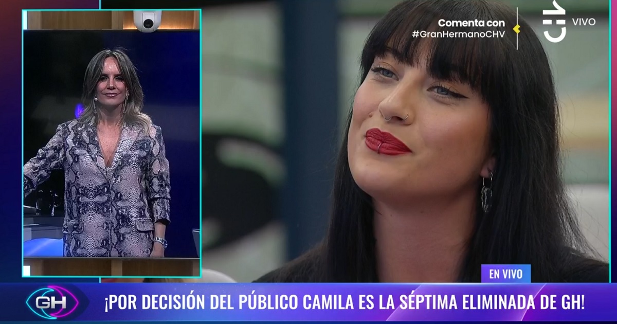 Camila Power es eliminada de Gran Hermano