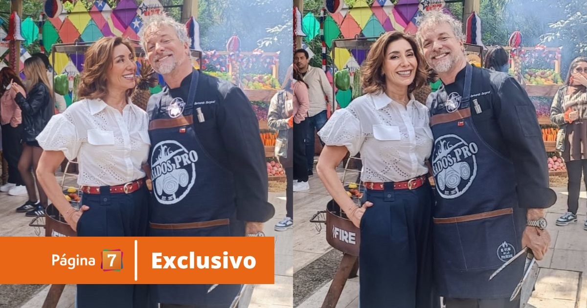Carmen Gloria compartió especial (y sabroso) momento con Bernardo Borgeat en TVN: 