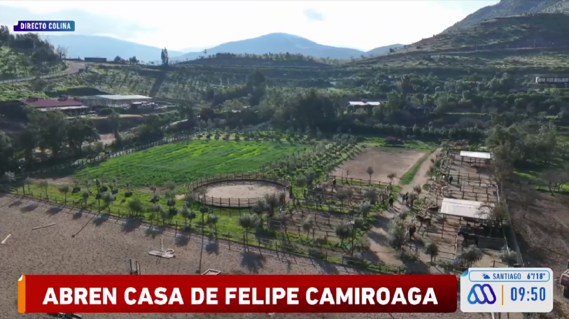 Gonzalo Ramírez mostró la casa de Felipe Camiroaga