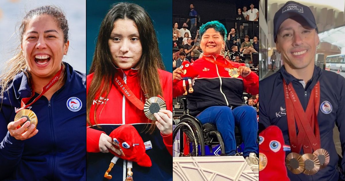 Un oro y seis medallas en total: así cerró Chile los Juegos Paralímpicos de París 2024