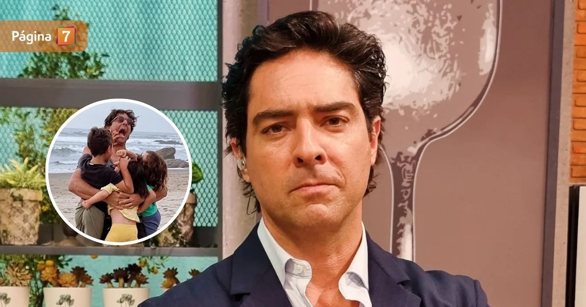Cristián Riquelme abrió el debate sobre la paternidad en redes: publicó chistosa foto con sus hijos