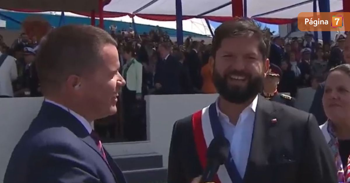 El desliz de Davor Gjuranovic con el presidente Boric: bromeó con su nueva pareja