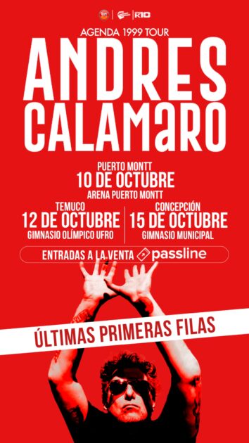 conciertos de Andrés Calamaro en Chile