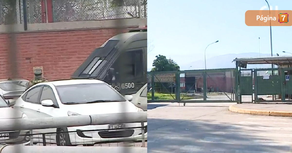 Gendarmería confirmó intento de fuga en Colina 1: dispararon para disuadir a recluso