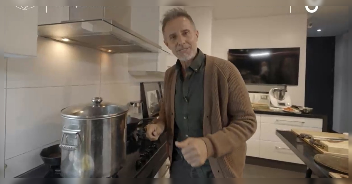 Horacio de la Peña presentó a su hijo Valentino en La Divina Comida: tuvo particular intervención