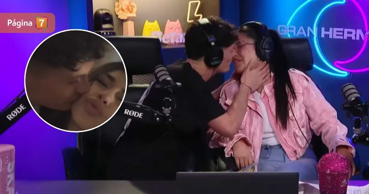 ¿Confirmaron su romance? Íñigo López y Eskarcita se besaron en fiesta en Viña del Mar