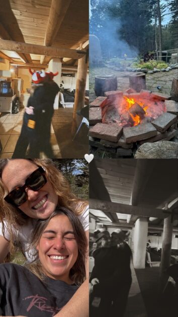 Laura de la Fuente compartió nuevas (y románticas) postales junto a su pareja