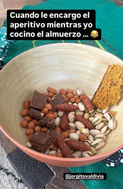 Jorge Valdivia lo hizo otra vez: Maite Orsini troleó a exfutbolista por "zarrapastroso" aperitivo