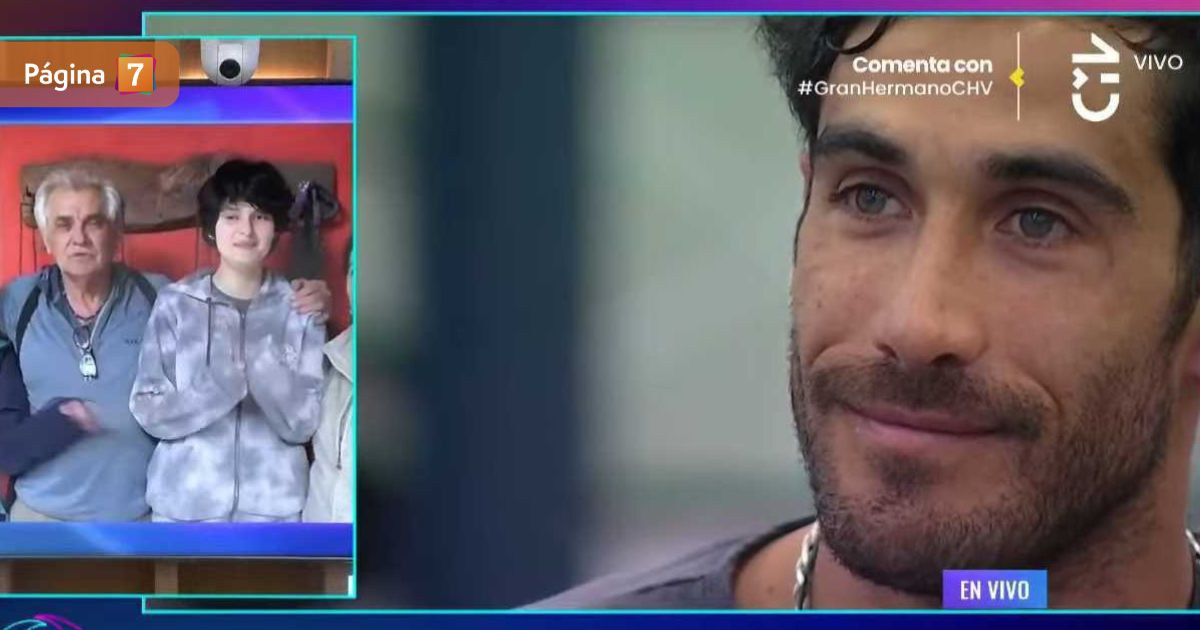 Pedro Astorga se emocionó al recibir cariñosos saludos de su familia: 