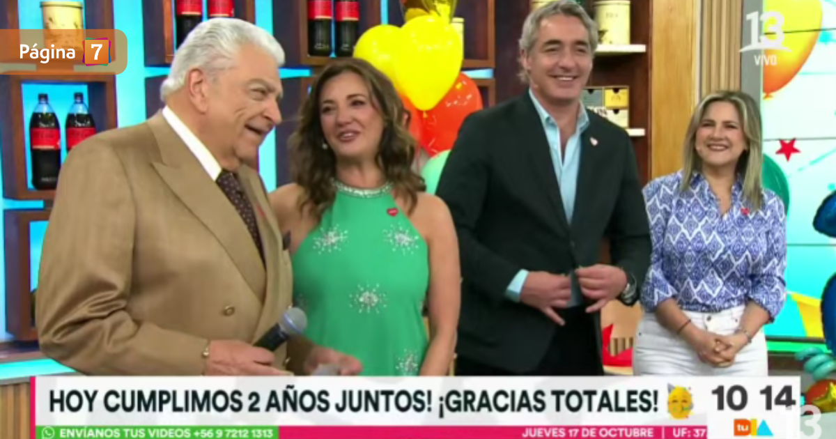 Don Francisco hizo de las suyas en aniversario de 'Tu Día': les jugó “incómoda” broma a Pri y Repe