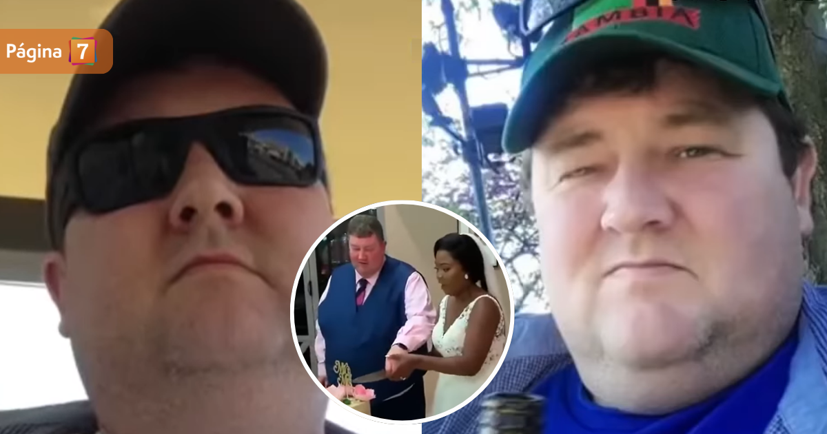 Hombre prometió a su esposa que bajaría de peso al casarse: hoy es TikToker y luce irreconocible