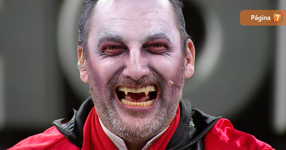 Irreconocible: así se convirtió Daniel Fuenzalida en Drácula para capítulo especial de Ahora Caigo