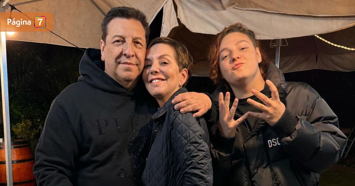 Fran García-Huidobro y Julio César Rodríguez asistieron a importante evento de su hijo