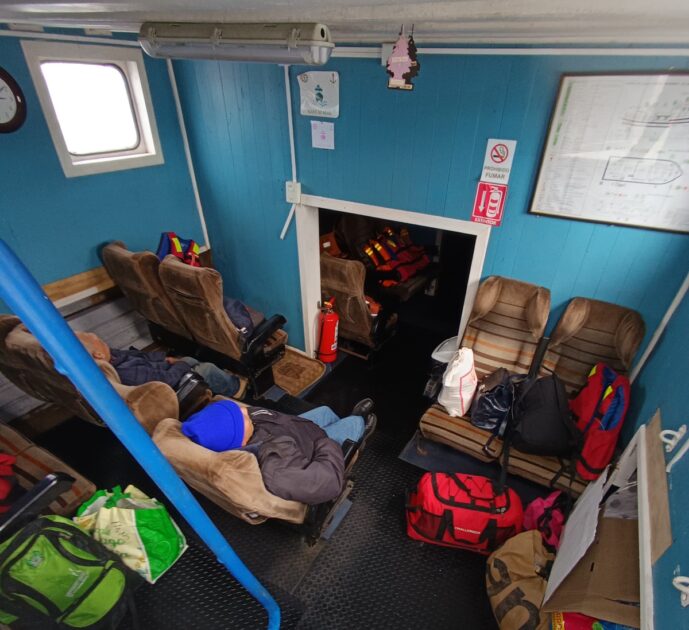 El largo periplo que debieron recorrer habitantes de Caleta Inío para sufragar