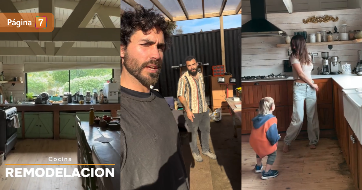 Juanita Ringeling mostró cómo quedó la cocina de su nuevo hogar en Chile tras remodelación