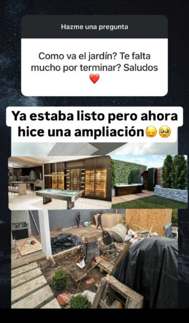 Nano Calderón mostró su nueva y opulenta casa: tiene piscina y la decoró para Halloween