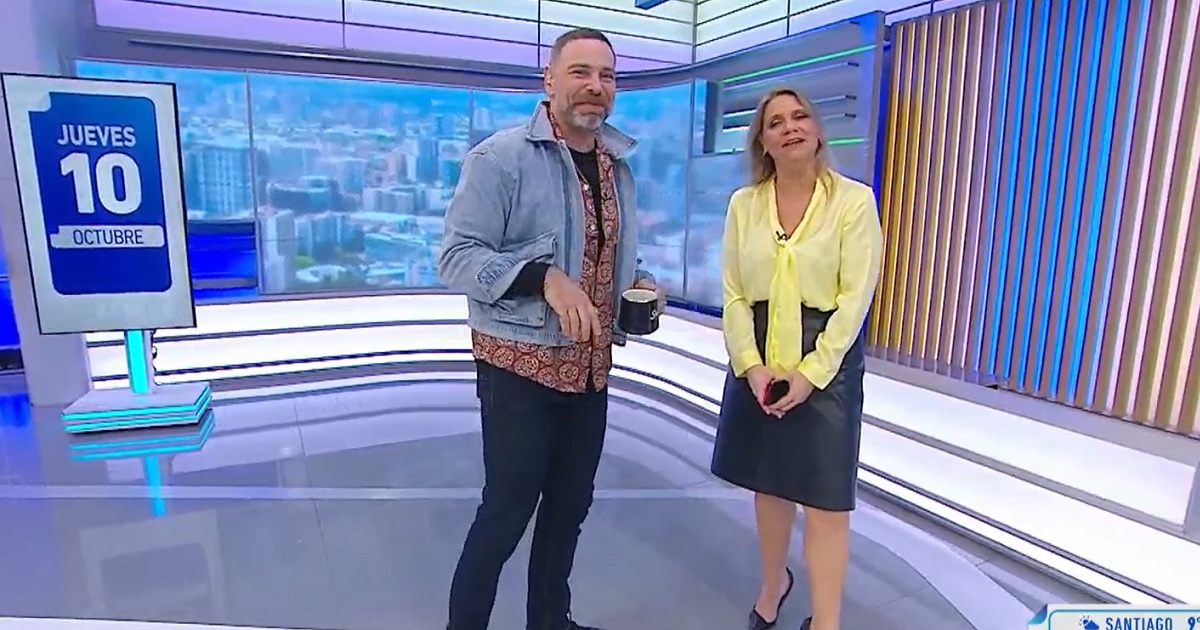 José Antonio Neme y Marianne Schmidt en Mucho Gusto